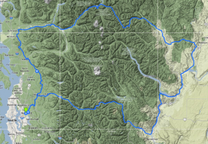 2014 alternate route around Oso mud slide